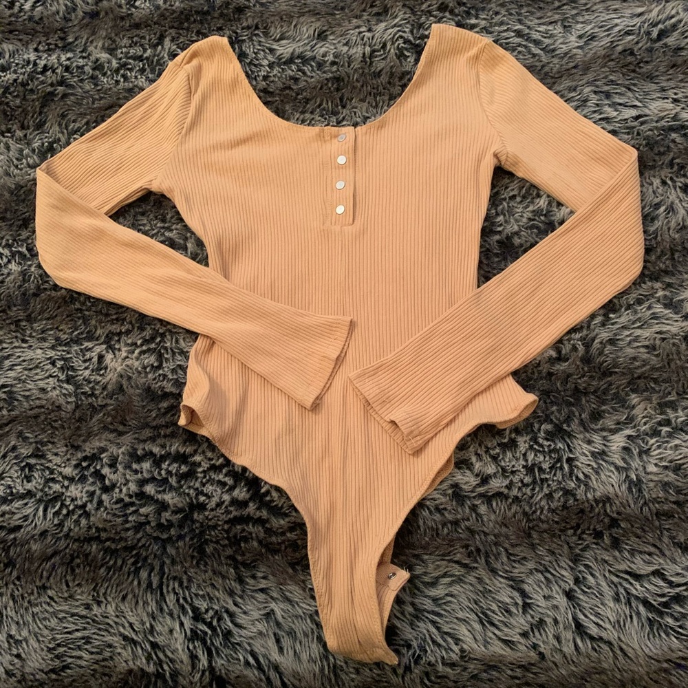 Nude Thong Body Suit